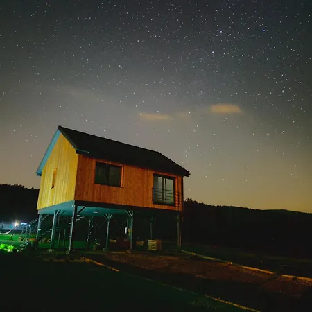 Natur House Beskidy - Dom Z Drzewa Ksiezycowego Z Sauna I Balia Jacuzzi!! Slemien Exterior photo