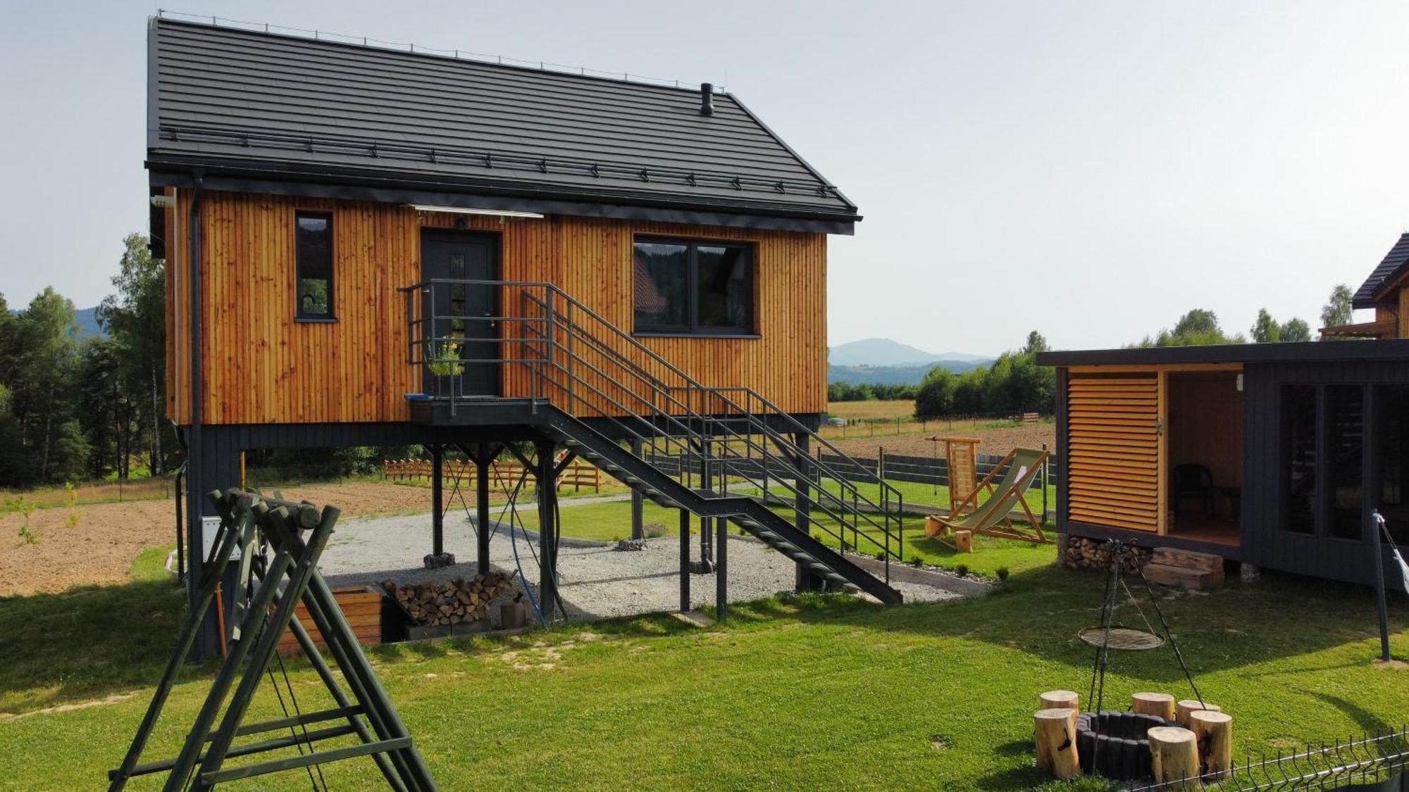 House Beskidy - Dom Z Drzewa Ksiezycowego Z Sauna I Balia Jacuzzi!! Apartment *