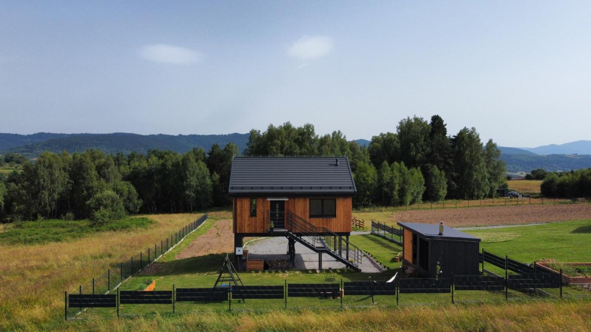 House Beskidy - Dom Z Drzewa Ksiezycowego Z Sauna I Balia Jacuzzi!! Slemien