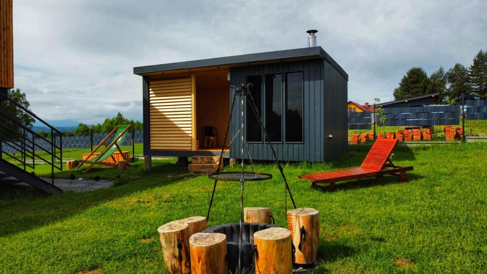 House Beskidy - Dom Z Drzewa Ksiezycowego Z Sauna I Balia Jacuzzi!! * Slemien